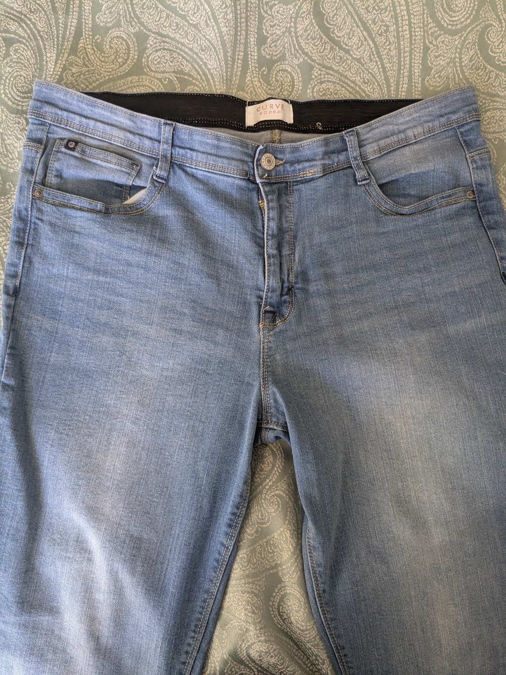 Curve & Co Light Blue Women's Skinny Jeans